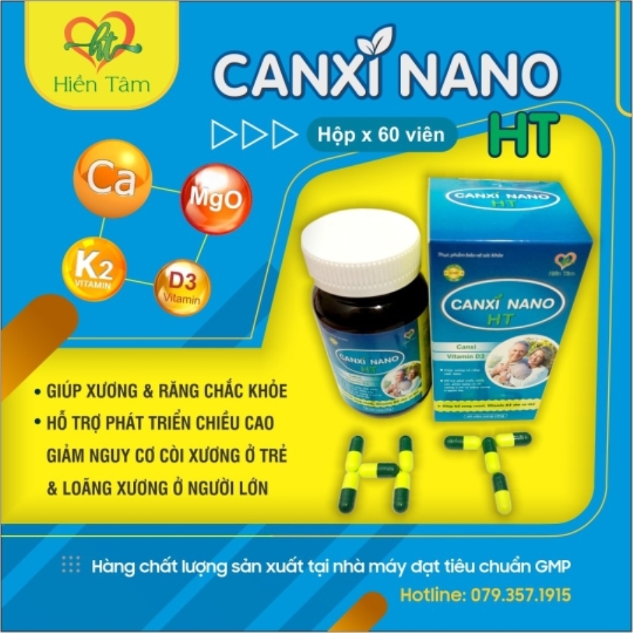 Viên uống CANXI NANO HT