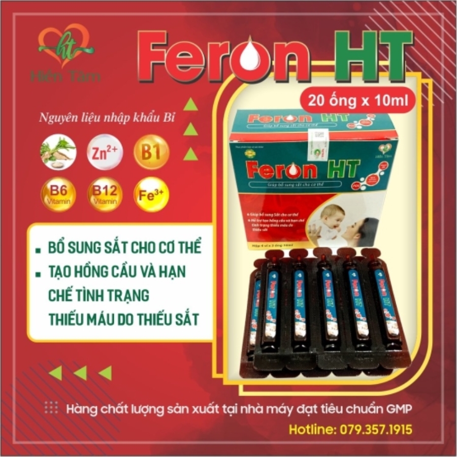 Siro Sắt FERON HT ống 200ml