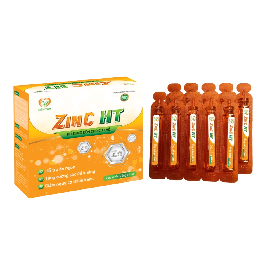 Bổ sung kẽm cho cơ thể ZINC HT