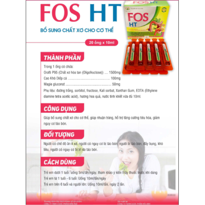 Siro nhuan trang FOS HT 200ml 2