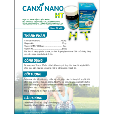 vien uong CANXI NANO HT 2